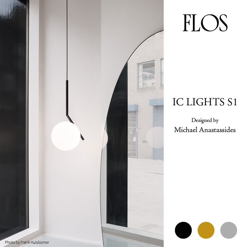 FLOS フロス IC LIGHTS S1 アイシーライツS1 Michael Anastassides マイケル・アナスタシア 直径200mm ペンダントランプ ライト 照明