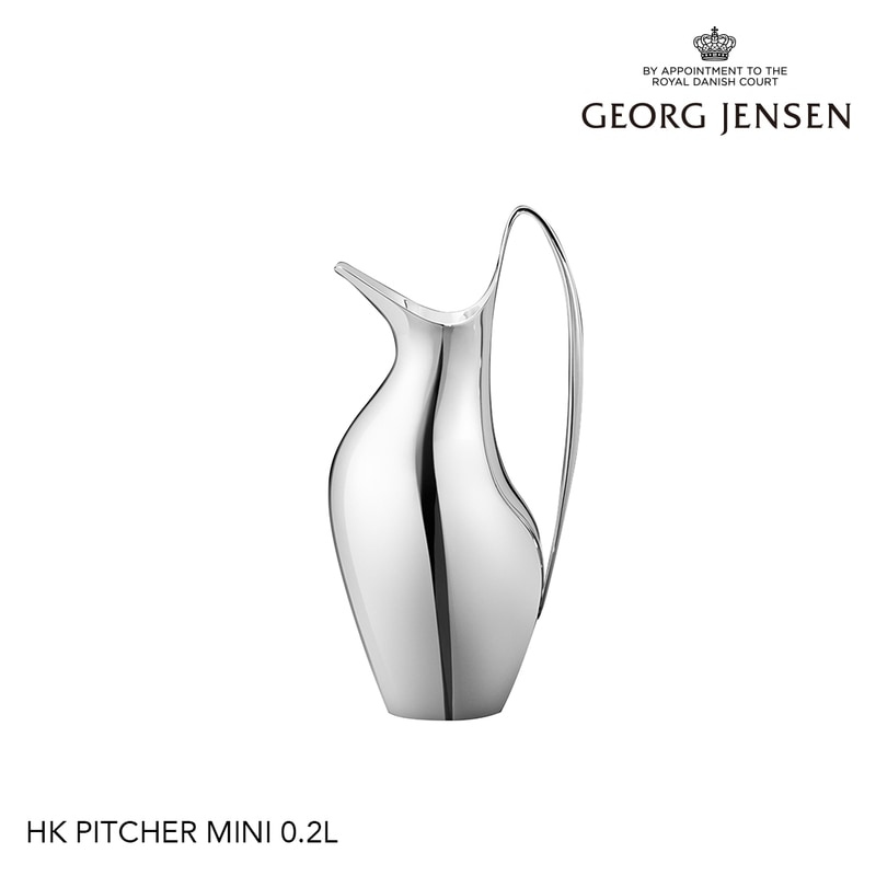 Georg Jensen ジョージジェンセン MASTERPIECES HK ピッチャー 0.2L 10019764 Henning Koppel ヘニングコッペル ステンレススチール<br><br>ミルクやクリームのサービングに最適なコッペル