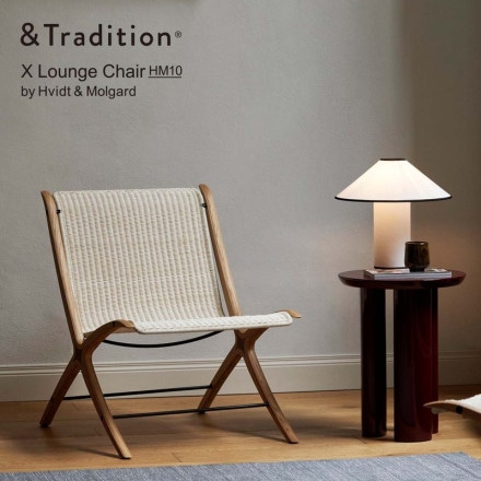 &TRADITION ����ɥȥ�ǥ������ X Lounge Chair HM10 �饦�󥸥��������ӥåȡ��ߥ�르�� Hvidt & Molgard �ػҡ������� �饿�� ���� �ǥ�ޡ��� ��ӥ�<br><br>���䤫��X�Υ��륨�åȤȥ饿��ĥ�꤬�������饦�󥸥�����
