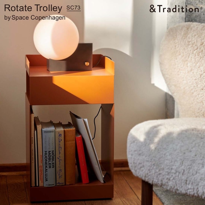 Rotate Trolley SC73 ローテートトロリー ワゴン / &Tradition アンドトラディション / Space Copenhagen スペースコペンハーゲン