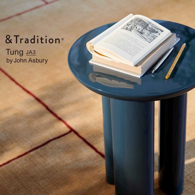 &Tradition アンドトラディション Tung JA3 John Astbury ジョン・アストバリー サイドテーブル ナイトテーブル デンマーク<br><br>力強い存在感のあるサイドテーブル