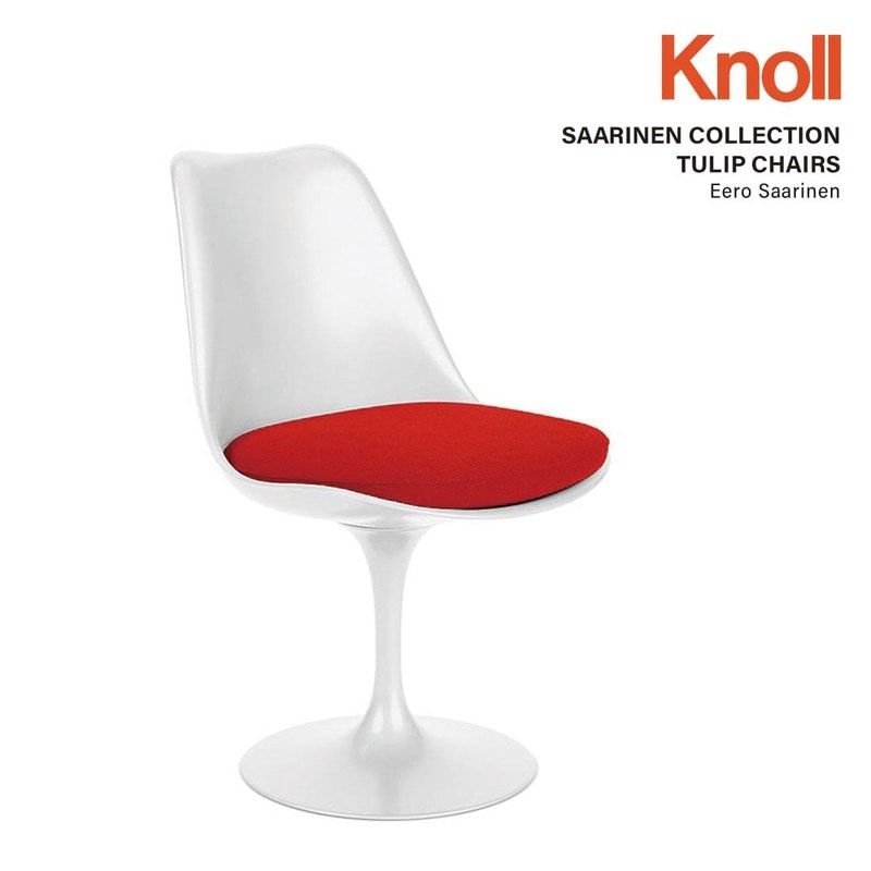 Knoll ノル ノール チューリップチェア 　TULIP CHAIRS エーロ・サーリネン　Eero Saarinen ミッドセンチュリー 家具 モダニズム　アメリカ<br><br>Knollのシンボルでありミッドセンチュリーを代表するチェア
