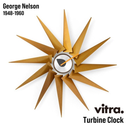 vitra ȥ Turbine Clock ӥ󥯥å Wall Clocks 륯å GeorgeNelson 硼ͥ륽  ݻ ƥꥢ ̲ <br><br>硼ͥ륽󤬼ݤߥåɥ꡼Υǥħ륢Wall Clocks