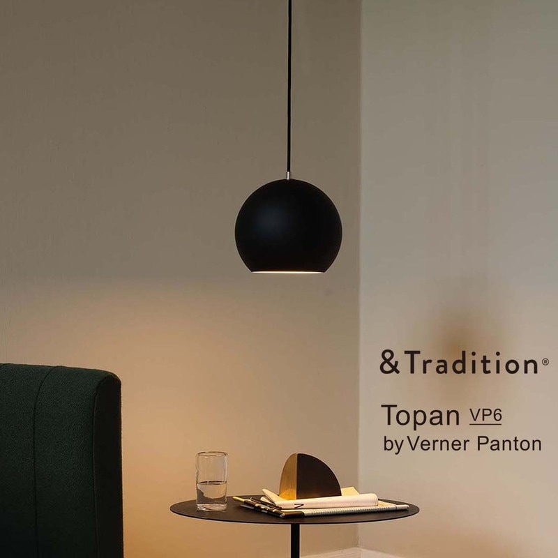 &TRADITION アンドトラディション Topan VP6  トパン・ペンダント ヴァーナー・パントン Verner Panton 照明 デンマーク