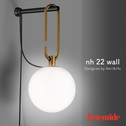 Artemide ����ƥߥ� nhwall Neri&Hu �ŵ� ���� ��������饤�� �֥饱�åȥ饤�� �����ꥢ 1277010A