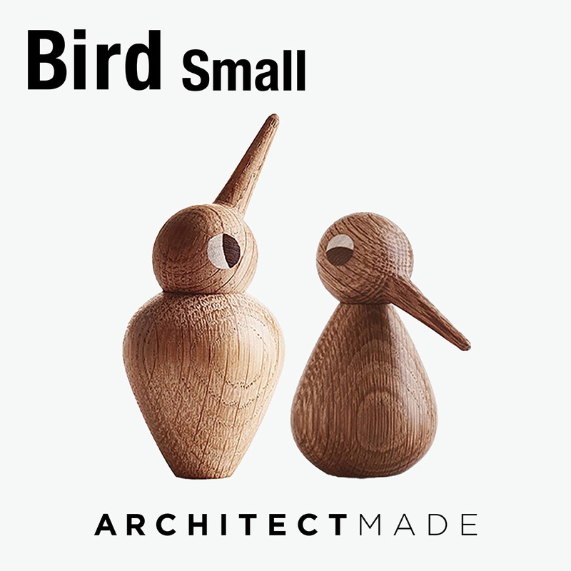 ARCHITECTMADE Bird Small Kristian Vedel アーキテクトメイド バード スモール クリスチャン・ヴェデル オブジェ 木製 玩具 ハンドメイド 405 410<br><br>1959年から愛される愛くるしい鳥たち