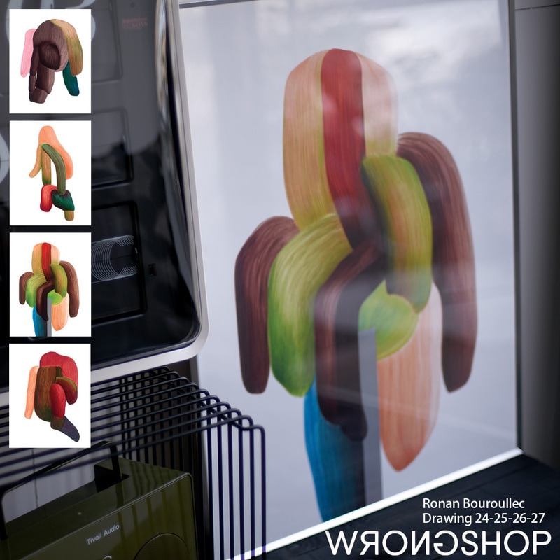 WRONGSHOP 󥰥å ʥ󡦥֥å ݥ ե졼ॻå Drawing 24.25.26.27 Ronan BouroullecWRONGSHOPΥʥ󡦥֥åʤˤԤäʥ亮åե졼ॻåȤǤ