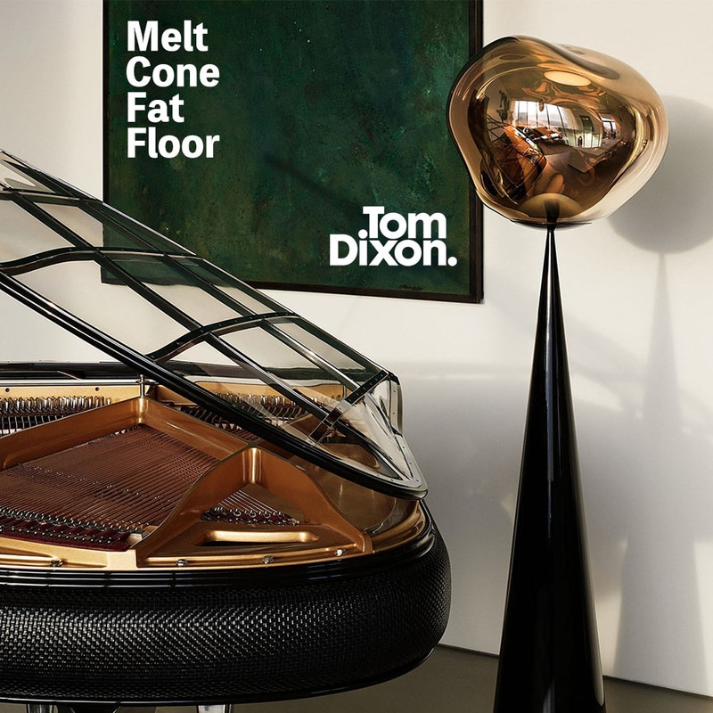 Tom Dixon MELT CONE FAT FLOOR トム・ディクソン メルトコーンファットフロア フロアライト 照明<br><br>トム・ディクソンが独自に開発した内蔵型LEDを使用したフロアランプ