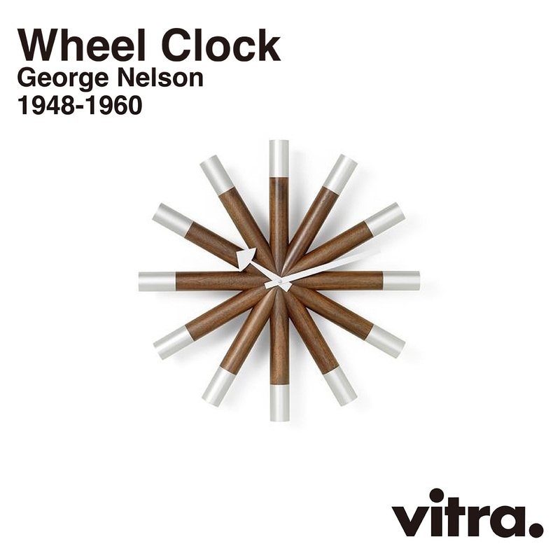 �ڳݤ��եå��ץ쥼��ȡ�vitra �����ȥ� Wheel Clock �ۥ����륯���å� Wall Clocks �������륯���å� GeorgeNelson ���硼�����ͥ륽�� ���� �ݻ��� ����ƥꥢ �̲� ������
