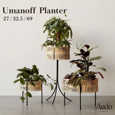 Audo Copenhagen ɡ ڥϡ umanoff planter  ޥΥ ץ󥿡 H27 H32.5 H69 Arthur Umanoff ޥΥ տʪ<br><br>ȥ饿μʥȥ饹ȡ