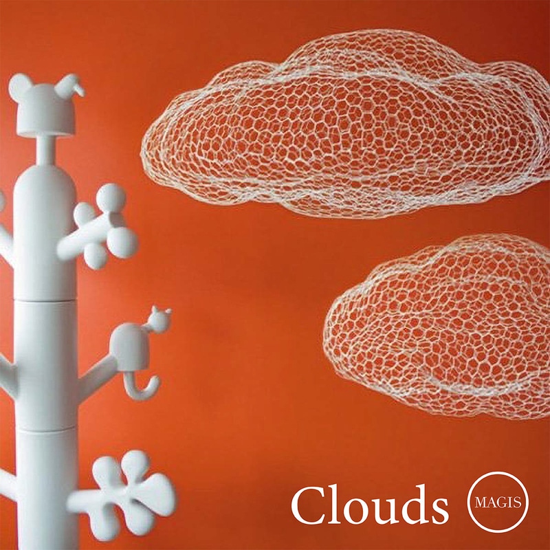 MAGIS マジス Clouds クラウド アート オブジェ モビール ワイヤー 雲 天井吊り下げ 空中 子ども<br><br>人とは違うインテリアを目指したい方にオススメ