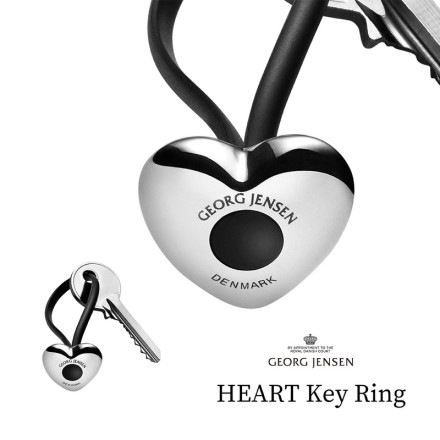 Georg Jensen 硼󥻥 HEART Key Ring ϡȥ ե ۥ ƥ쥹 ꡼<br><br> ɤؤǤ⡢ΰä