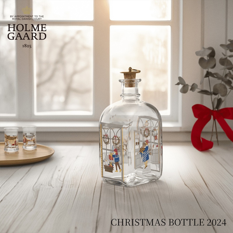 HOLMEGAARD CHRISTMAS Bottle 2024 Jette Frolich ホルムガード クリスマスボトル イエッテ・フローリッヒ Xmas<br><br>正規代理店品。2024年限定