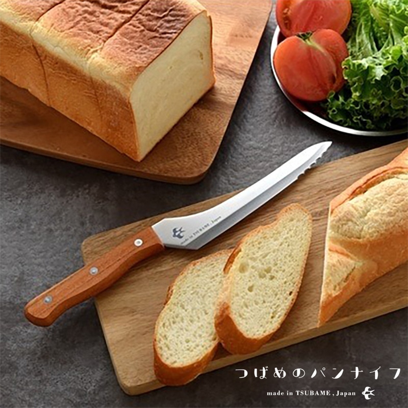 Arnest アーネスト つばめのパンナイフ ミニ 新潟県燕市 日本製 パン切り包丁 TSUBAME no Panknife Bread knife Made in Japan<br><br>かたいパンもやわらかいパンも切り分けられる短いパンナイフ