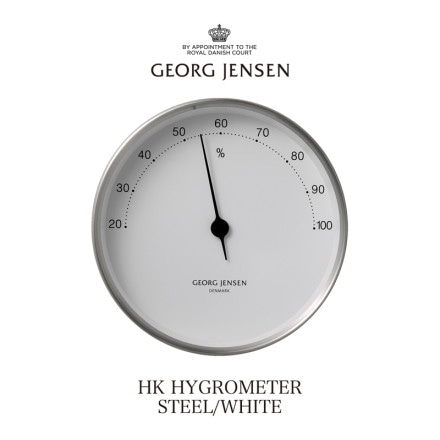 Georg Jensen 硼󥻥 HK HYGROMETER STEEL WHITE åڥ ϥ᡼ ƥ쥹ƥ ۥ磻ȥ 3587590 Henning Koppel إ˥󥰥åڥ ٷ<br><br>Τ˼٤¬ꡢŷͽ¬뼾ٷ