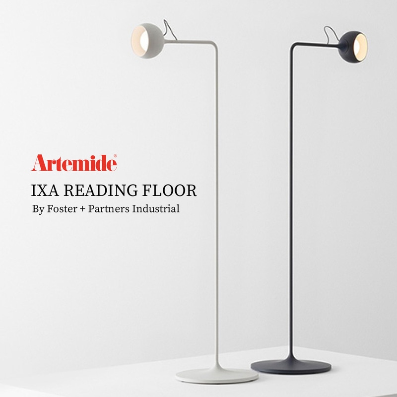 Artemide アルテミデ Ixa Reading Floor イクサ リーディング フロア ライト 照明 イタリア<br><br>シンプルでクラシックなデザイン