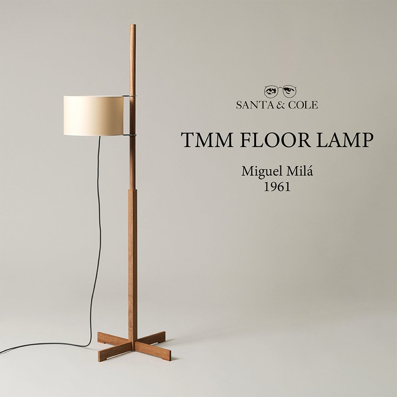 SANTA&COLE ���󥿡������� TMM FLOOR LAMP �ե������� Miguel Mila �ߥ��롦�ߥ� �ŵ���Ʊ�� ���� ���� �饤�� ���ڥ��� �̲�1961ǯ�˥ߥ��롦�ߥ�ˤ��ǥ����󤵤줿TMM