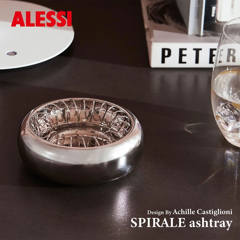 ALESSI アレッシ SPIRALE アッシュトレイ 灰皿 Achille