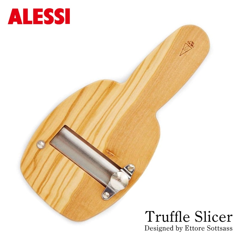 ALESSI Truffle Slicer アレッシ トリュフスライサー UT0244 Ettore Sottsass エットレ・ソットサス<br><br>デザイン界における革命の創始者の一人エットレ・ソットサスデザイン