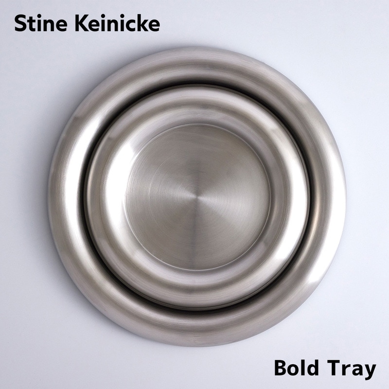 Stine Keinicke Studio Bold Tray φ27cm ボールド トレー スティーン ケイニッケ スタジオ キッチン インテリア イギリス<br><br>大胆なエッジの形状により、触感と快適なグリップを持つ、機能的で楽しいトレー