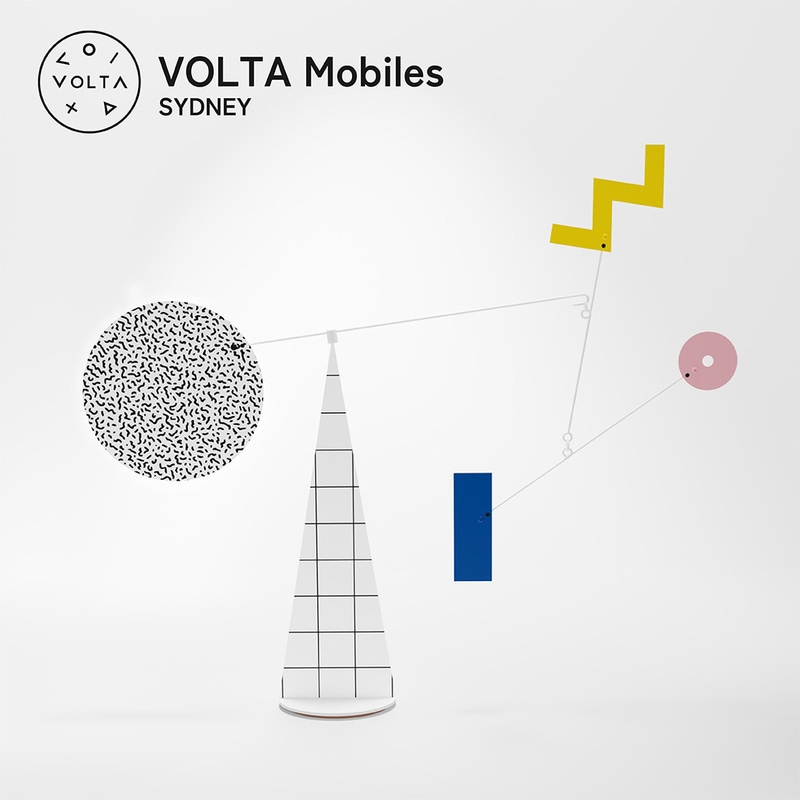 VOLTA Mobiles ヴォルタ モビール SYDNEY シドニー Oxto&Mario Conti モビール アート インテリア オブジェ スペイン<br><br>スペイン発のVOLTA／ゆったりとゆらめくアートなモビール