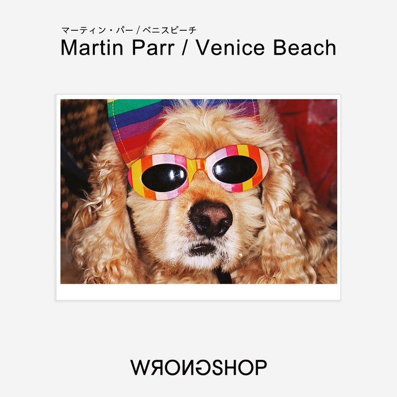 WRONGSHOP ロングショップ Martin Parr マーティン・パー Venice Beach ベニスビーチ ポスター アート<br><br>英国で最も有名な写真家の一人、マーティン・パーによる新しい写真シリーズ