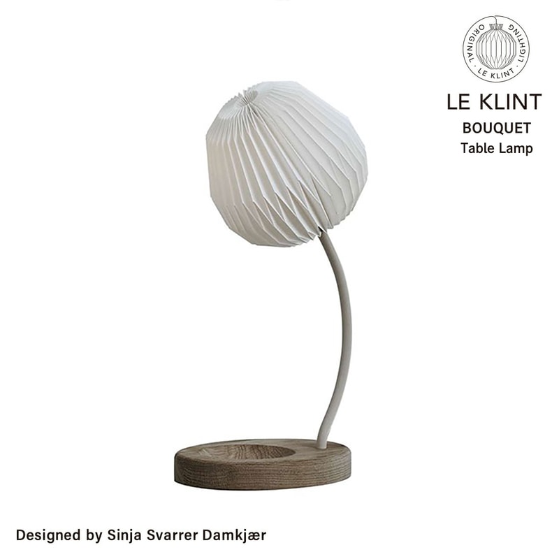 LE KLINT レクリント レ・クリント BOUQUET ブーケ KT330TSCW テーブルランプ 照明 センヤ・スヴァー・ダムケア Sinja Svarrer Damkjaer<br><br>チューリップの姿をヒントにデザインされたBOUQUET