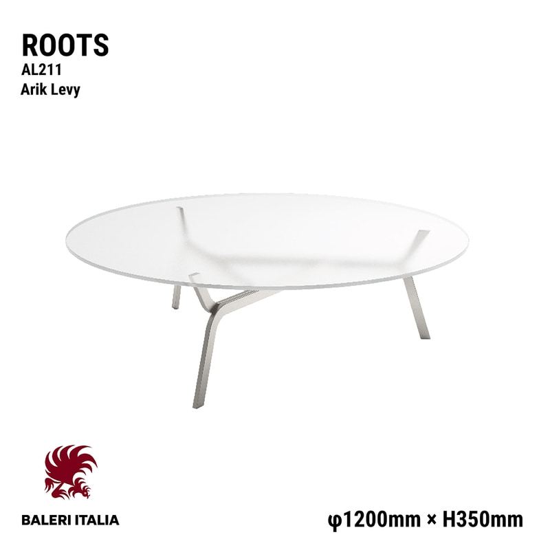 Baleri Italia バレリ イタリア ROOTS ルーツ AL211 φ1200 H350 Arik Levy アリク・レヴィ ローテーブル