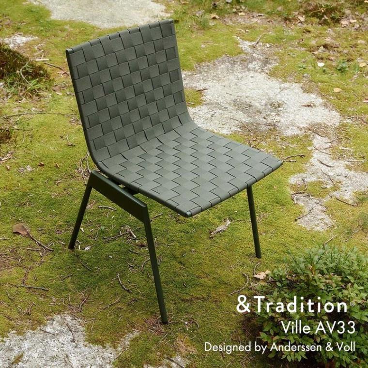 &Tradition アンドトラディション VilleAV33 ヴィレ アームチェア Anderssen&Voll アンダーセン&ヴォル 椅子 北欧 デンマーク<br><br>Anderssen & Vollのアウトドアコレクション「ヴィレ」