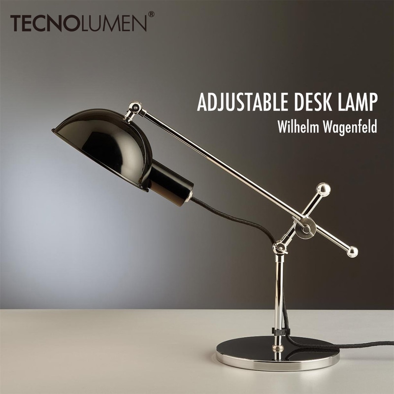 TECNOLUMEN ƥΥ롼 ADJUSTABLE DESK LAMP 㥹֥ ǥ Wilhelm Wagenfeld إࡦե ơ֥ ư祤դơ֥