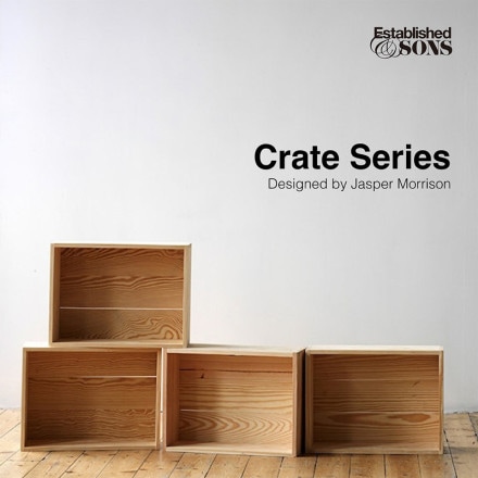 Established&Sons ֥åɥɥ Crate Series  The Crate 졼ȥ꡼ Jasper Morrison 㥹ѡ꥽ Ȣ Ǽ<br><br>2006 ǯȯ䤵줿ʤǡǤ⹵ǤʤǤƤʤΰĤǤThe Crate