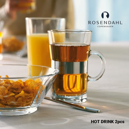 ROSENDAHL Grand Cru Hot Drink glass ۥåȥɥ󥯥å 2ĥå 24cl 25350 󥯥    ڥ饹 ۥåȥ饹 ̲ £ʪ å ե Ǯ饹