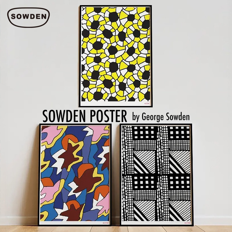 SowdenLight ソーデンライト SOWDEN POSTER ソーデン ポスター 絵 ジョージ・ソーデン メンフィス memphis ポストモダン