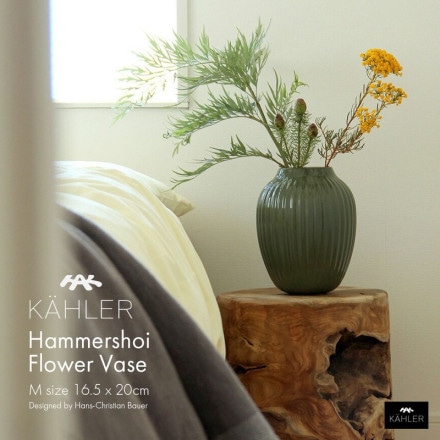 ��SALE�ۥ����ݥ��Բġ�KAHLER �����顼��Hammershoi Flower Vase  �ϥ�ޡ����ۥ� �ե��١��� M������ H��20cmHans-Christian Bauer �ϥ󥹡����ꥹ����󡦥Х����� ���� ƫ�� ������ �̲� ���� ���������졼15381