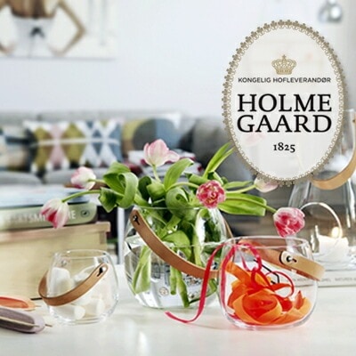 【SALE】クーポン不可 HOLMEGAARD ホルムガードclear H12cm DESIGN WITH LIGHT Pot with leather handle clear 4343517 ガラスポット ポーランド レザーハンドル 花器 ポット ガラス 花瓶 北欧