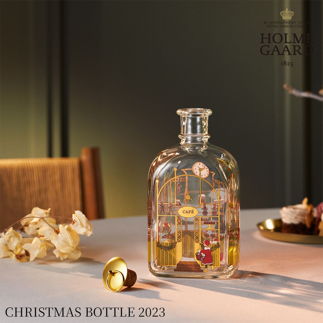 【SALE】クーポン不可 HOLMEGAARD CHRISTMAS Bottle 2023 Jette Frolich ホルムガード クリスマスボトル イエッテ・フローリッヒ Xmas
