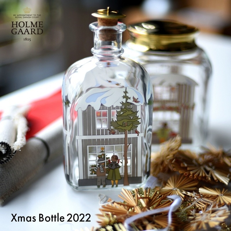 【SALE】クーポン不可 HOLMEGAARD CHRISTMAS Bottle 2022 Jette Frolich ホルムガード クリスマスボトル イエッテ・フローリッヒ Xmas