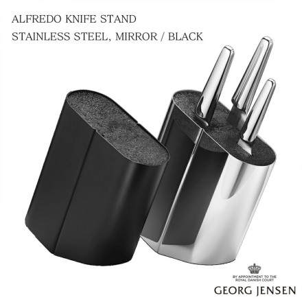 ��SALE�ۥ����ݥ��Բ� Georg Jensen ���硼�������󥻥� ALFREDO KNIFE STAND ����ե�� �ʥ��ե������ 10019632 10019633