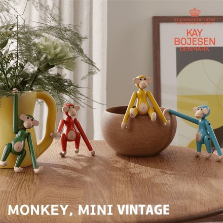 SALEۥݥԲ KAY BOJESEN DENMARK ܥ MONKEY MINI VINTAGE COLOR 󥭡 ߥ ӥơ 顼 ȥեå ֥   ǥޡ