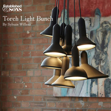 Established&Sons ֥åɥɥ Torch Light BUNCH ȡ饤 Х ¿ 󡦥 ڥȥ饤<br><br>ư֤Υإåɥ饤Ȥ򥤥᡼饤