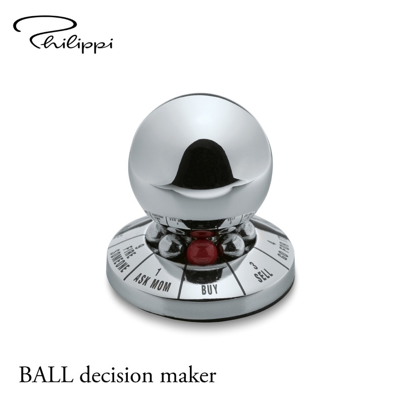 PHILIPPI フイリッピ BALL decision maker ディシジョンメーカー シャイン<br><br>ユーモアな意思決定ツール