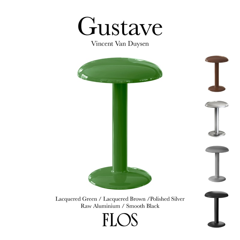 FLOS �ե��� Gustave �������� Vincent Van Duysen �����󥻥�� ������ �ǥ奤���� �ơ��֥�饤�ȥ����󥻥�ȡ������󡦥�������ˤ��ݡ����֥�ʽ��ż��ơ��֥����