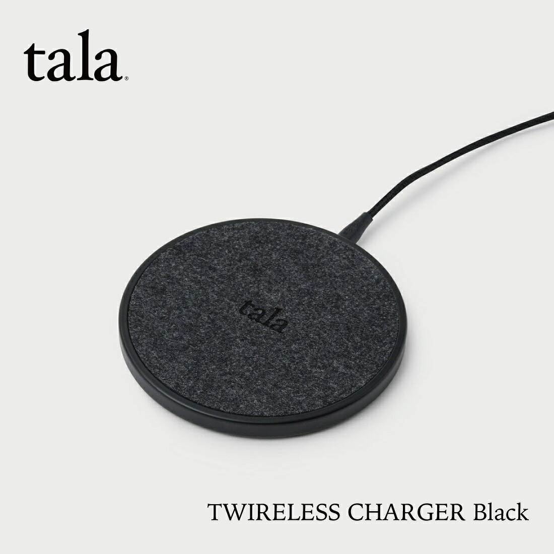 tala タラ WIRELESS CHARGER Black ワイヤレスチャージャー ブラック The Muse ザ・ミューズ 充電器 