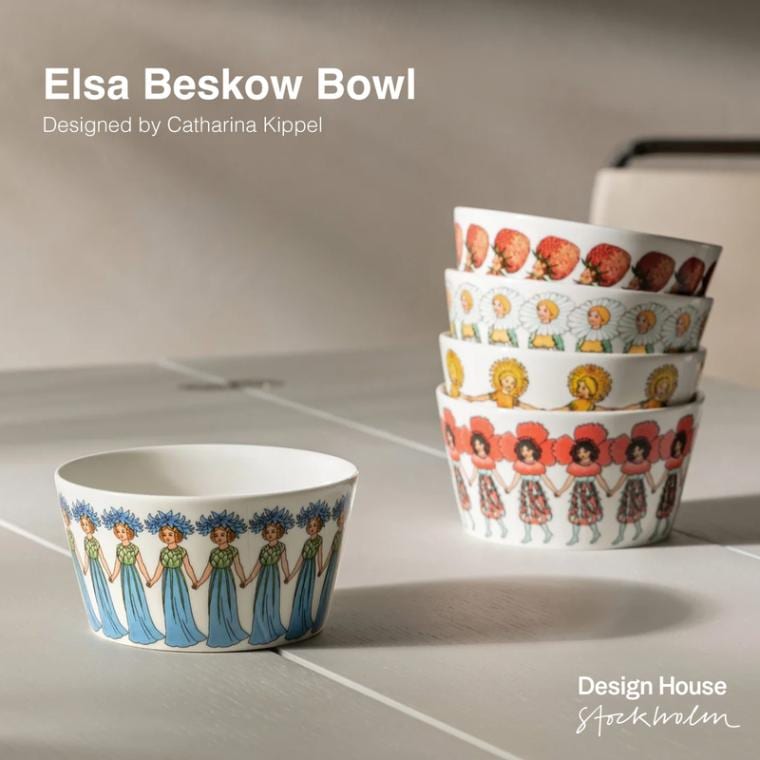 Design House Stockholm デザインハウス ストックホルム Elsa Beskow Bowl エルサ ベスコフ ボウル Catharina Kippel カタリナ・キッペル<br><br>カタリーナ・キッペルがデザインしたボウル