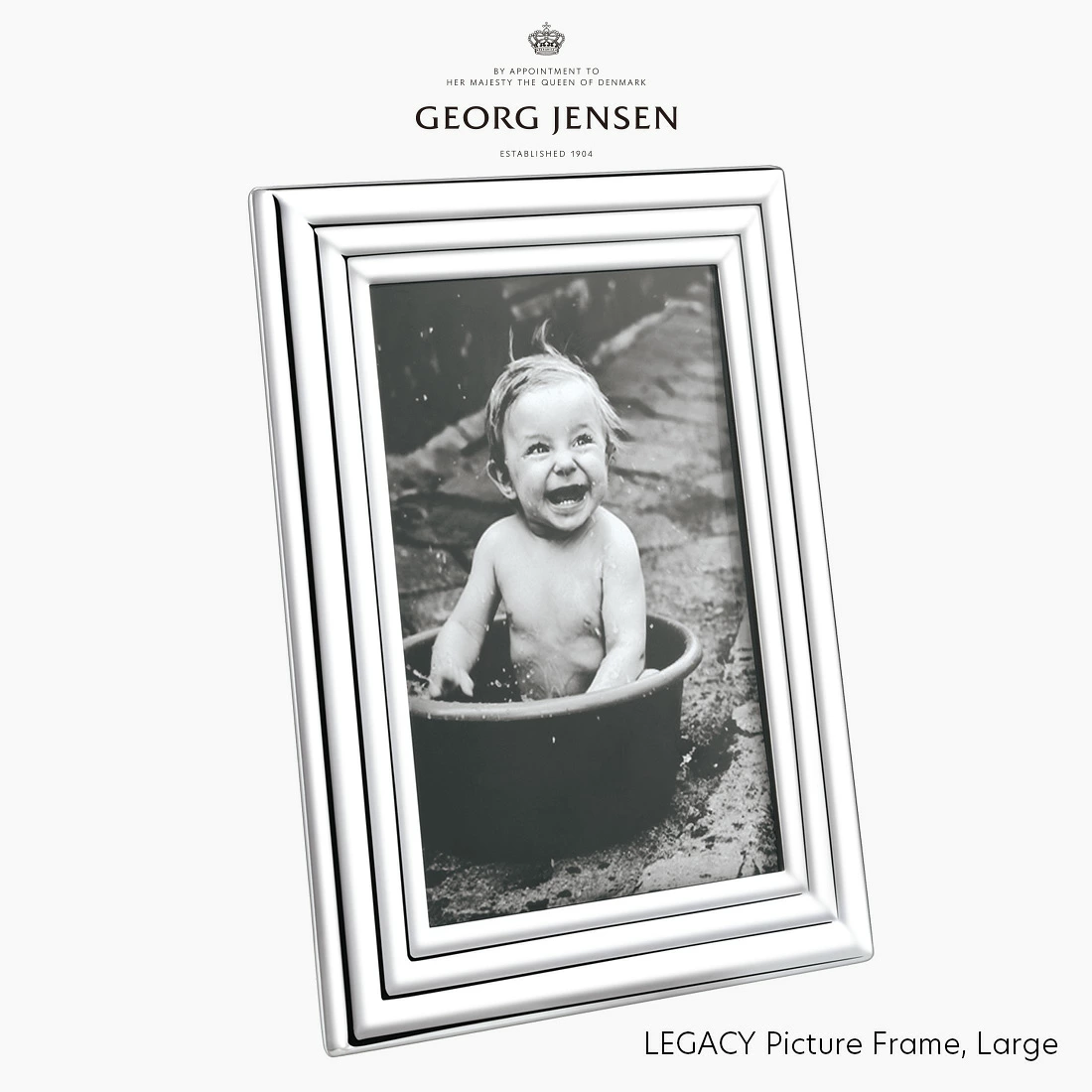 Georg Jensen ジョージジェンセン LEGACY Picture Frame Large 3586957 レガシーピクチャーフレーム 写真立て フォトフレーム 額