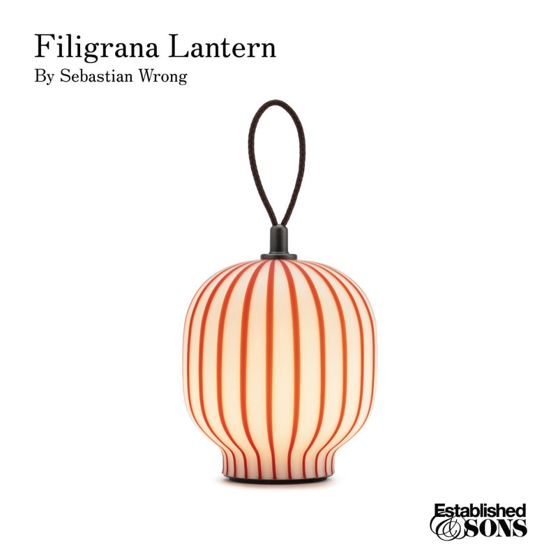 Established&Sons エスタブリッシュドアンドサンズ Filigrana Lantern フィリグラーナランタン セバスチャン・ロング テーブルライト 照明 ランプ<br>大胆で遊び心のあるサイドテーブル