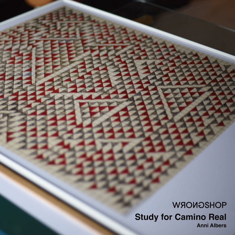 Study for Camino Real  ポスター / WRONGSHOP ロングショップ / Anni Albers アンニ・アルバース