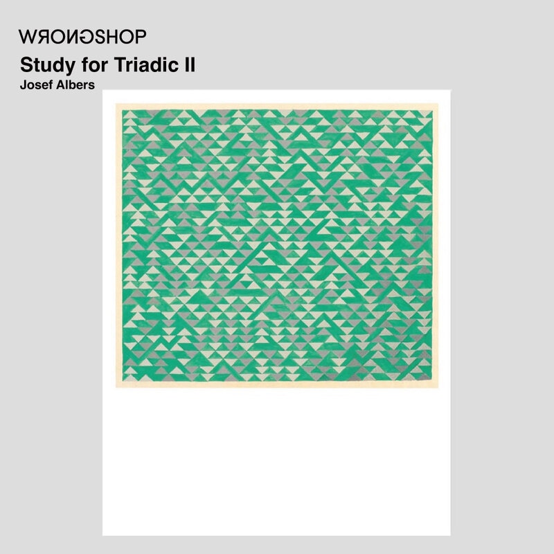 Study for Triadic II  ポスター / WRONGSHOP ロングショップ / Anni Albers アンニ・アルバース
