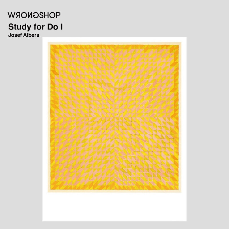 Study for Do I  ポスター / WRONGSHOP ロングショップ / Anni Albers アンニ・アルバース