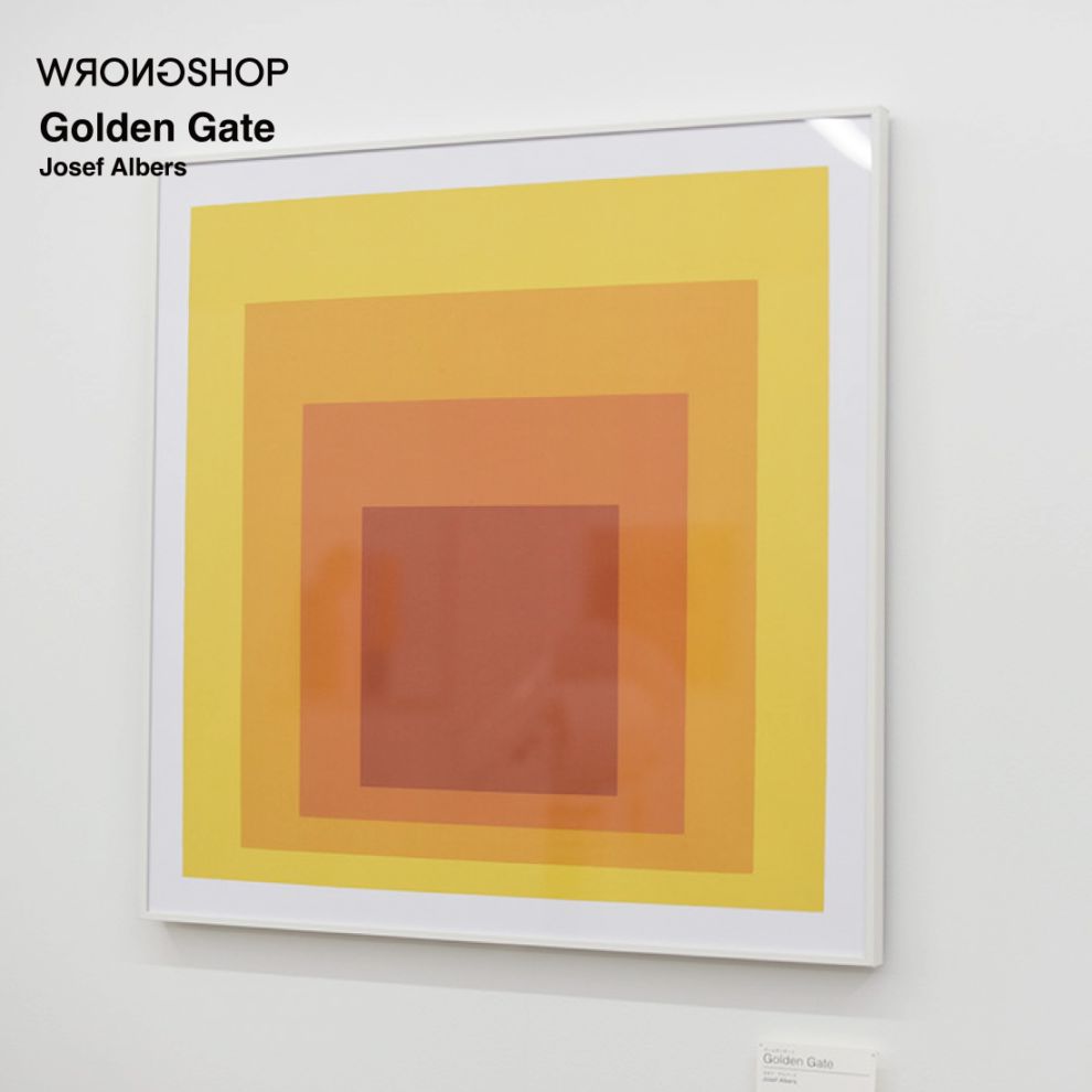 Golden Gate ゴールデンゲート ポスター / WRONGSHOP ロングショップ / Josef Albers ヨゼフ・アルバース